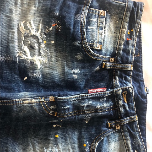 DSQUARED2 Distressed Jeans sz 40 (it) - Picture 2 of 9
